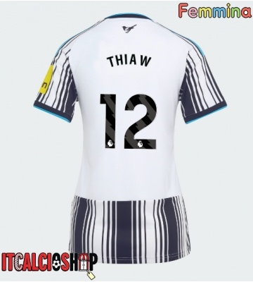 Newcastle United Malick Thiaw #12 Prima Maglia Femmina 2026-27 Manica Corta